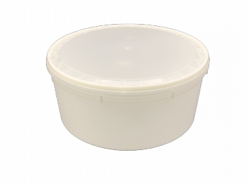 Round Fish Tubs/Food Storage Bins 20lb, 12.25x5.5